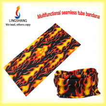 Ningbo Lingshang tête tube bandana polyester bandana multi bandana